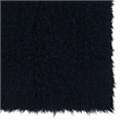 Linon New Flokati Hand Woven Wool 5'x8' Rug in Black