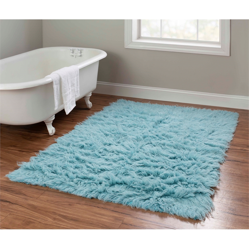 Linon New Flokati Hand Woven Wool 3'6