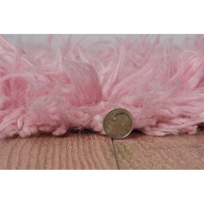 Linon New Flokati Hand Woven Wool 2'4