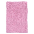 Linon New Flokati Hand Woven Wool 8'x10' Rug in Pastel Pink