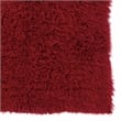 Linon New Flokati Hand Woven Wool 5'x8' Rug in Red