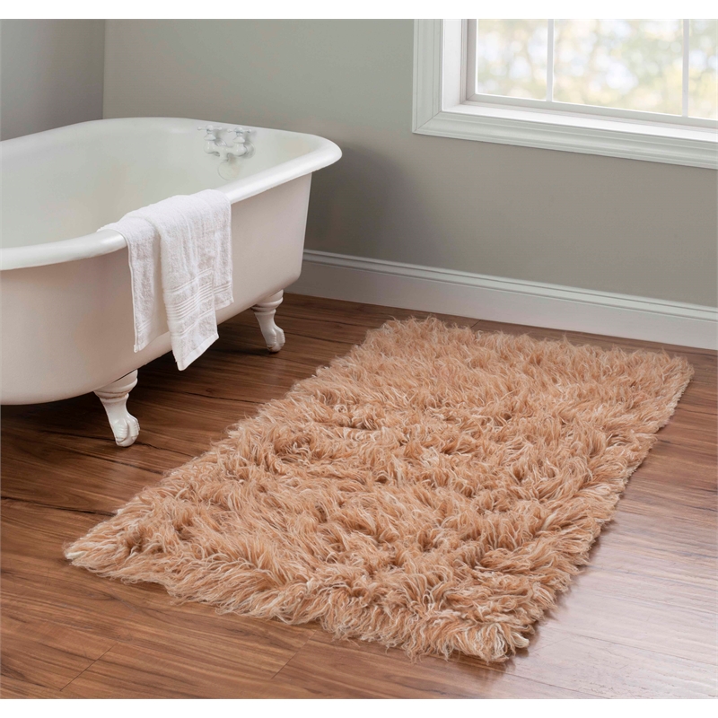 Linon New Flokati Hand Woven Wool 2'4