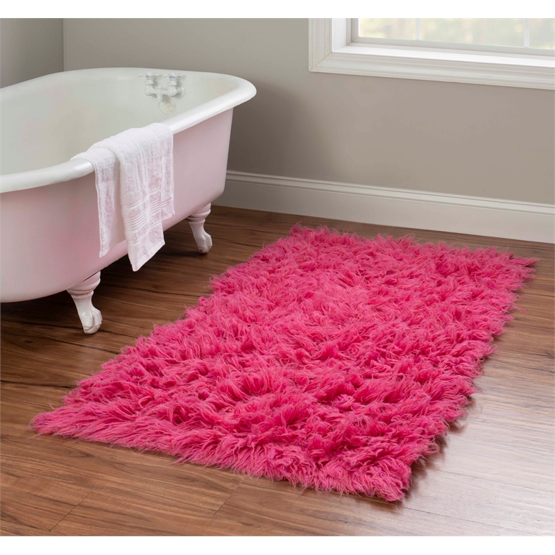 Linon New Flokati 1400grams Hand Woven Wool 2'4