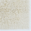 Linon New Flokati Hand Woven Wool 8'x10' Rug in Natural