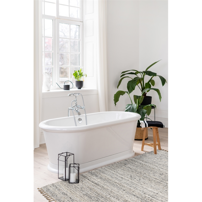 Linon Knotty Loop Hand Woven Wool 1'10