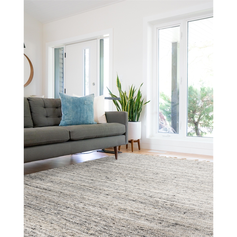 Linon Knotty Loop Hand Woven Wool 7'10