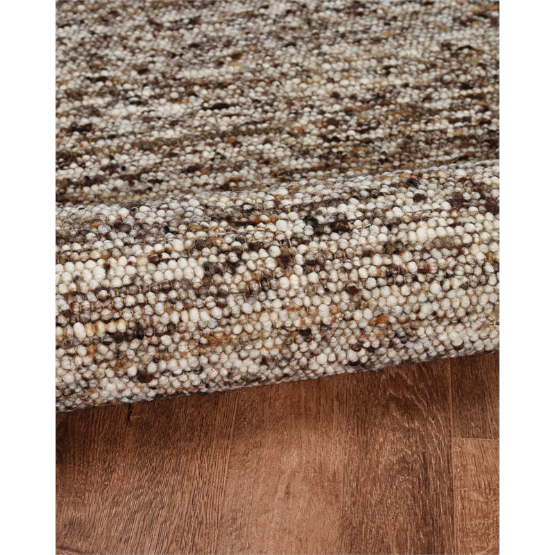 Linon Knotty Loop Hand Woven Wool 1'10