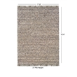 Linon Knotty Loop Hand Woven Wool 7'10