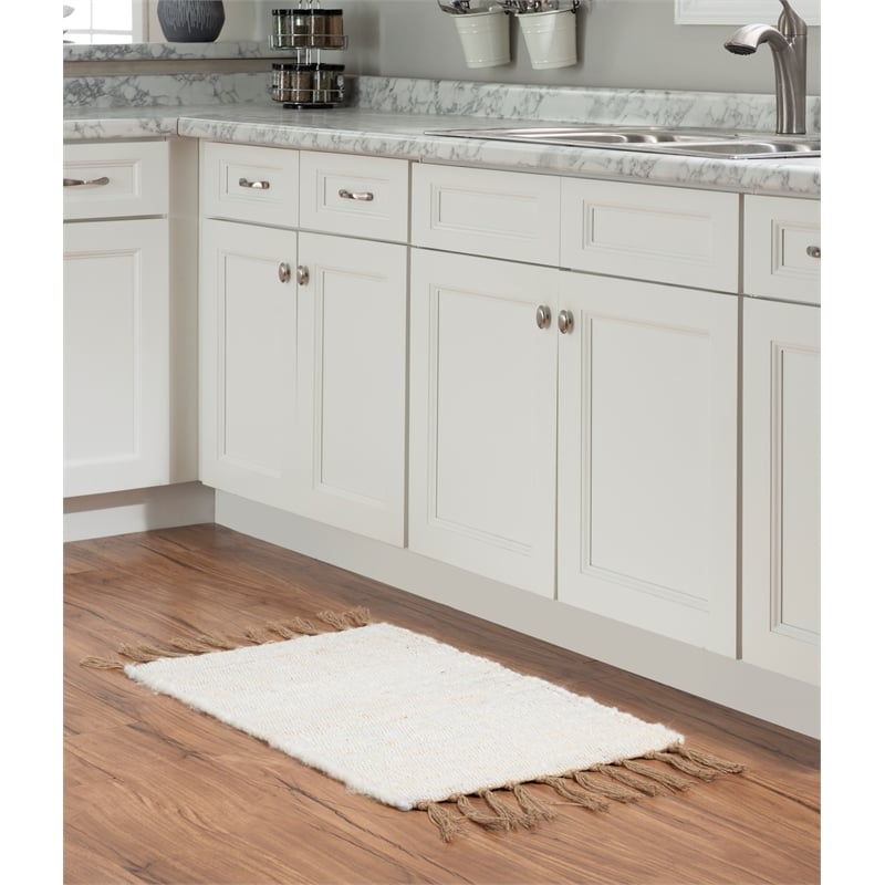 Linon Knotty Loop Hand Woven Wool 1'10