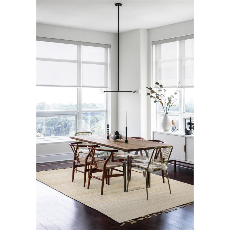 Linon Knotty Loop Hand Woven Wool 7'10