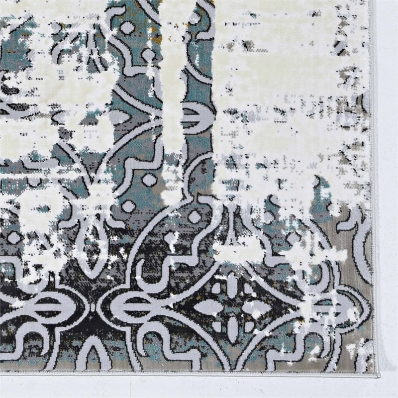 Linon Penchant Lowell Power Loomed Polyester 8'x10'6