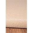 Linon Rushton Hand Tufted Wool 2'x8' Rug in Sisal Brown
