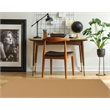 Linon Rushton Hand Tufted Wool 3'x5' Rug in Sisal Brown