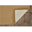 Linon Rushton Hand Tufted Wool 3'x5' Rug in Sisal Brown