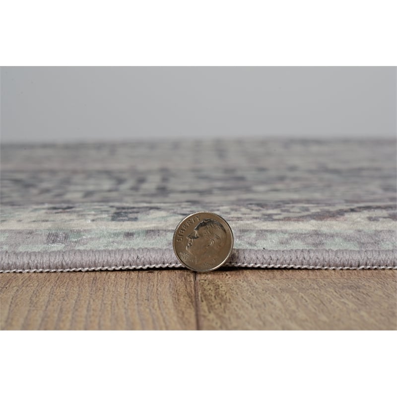 Linon Eclipse Dharma Woven Polyester 6'7