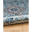 Linon Eclipse Macon Woven Polyester 5'x 7' Rug in Blue