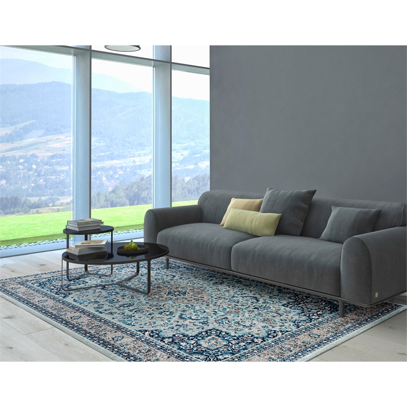 Linon Eclipse Macon Woven Polyester 6'7