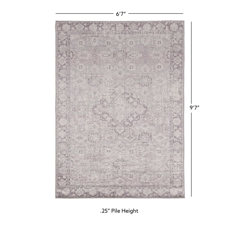 Linon Eclipse Boston Woven Polyester 6'7