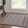 Linon Eclipse Candor Woven Polyester 5'x 7' Area Rug Ivory