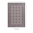 Linon Eclipse Candor Woven Polyester 5'x 7' Area Rug Ivory