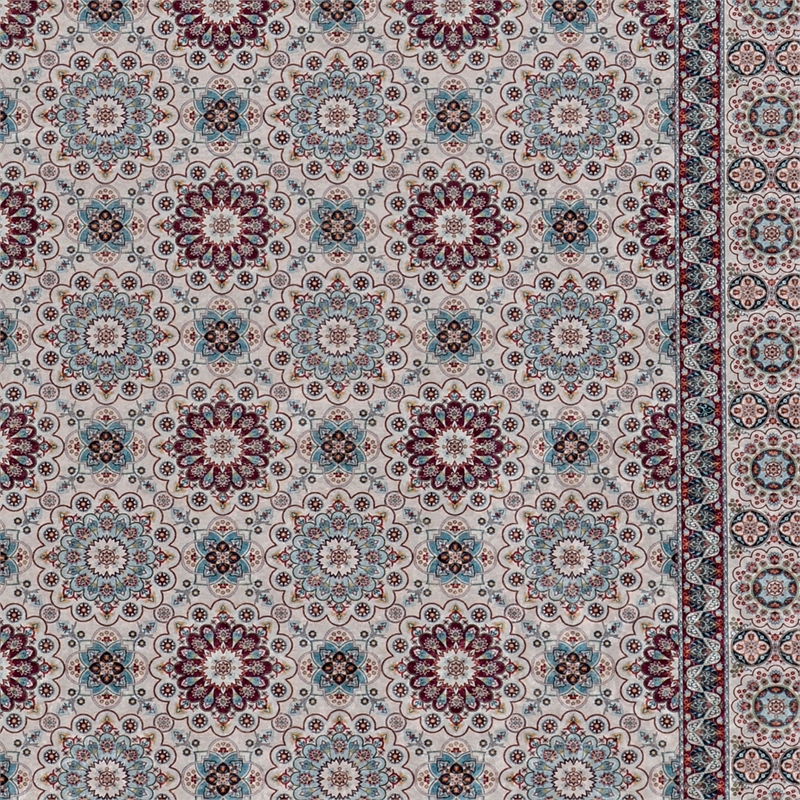 Linon Eclipse Candor Woven Polyester 5'x 7' Area Rug Ivory