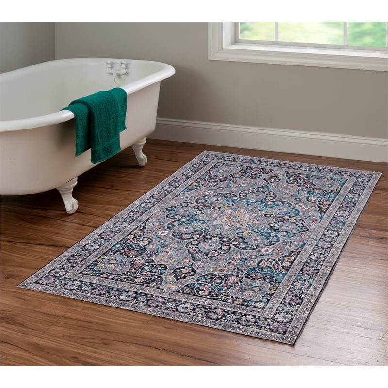 Linon Eclipse Rania Woven Polyester 3'3