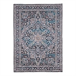 Linon Eclipse Rania Woven Polyester 5'x 7' Rug in Gray