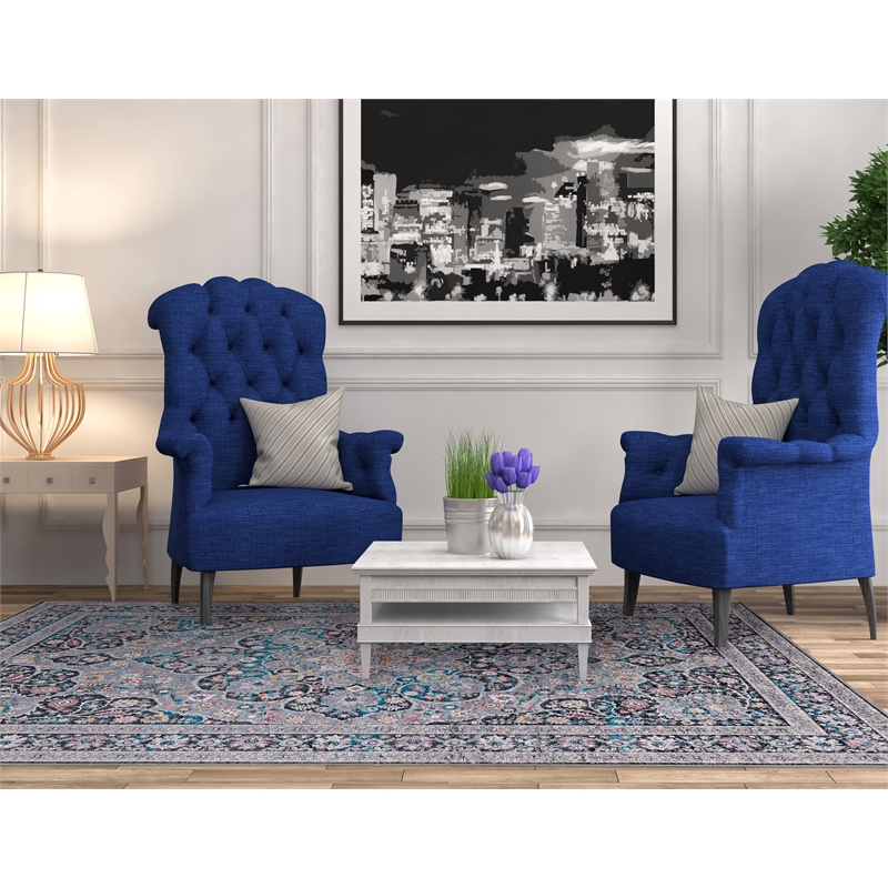 Linon Eclipse Rania Woven Polyester 6'7