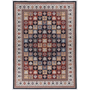 Linon Eclipse Aerin Woven Polyester 2'2&quotx3'2&quot Rug in Black