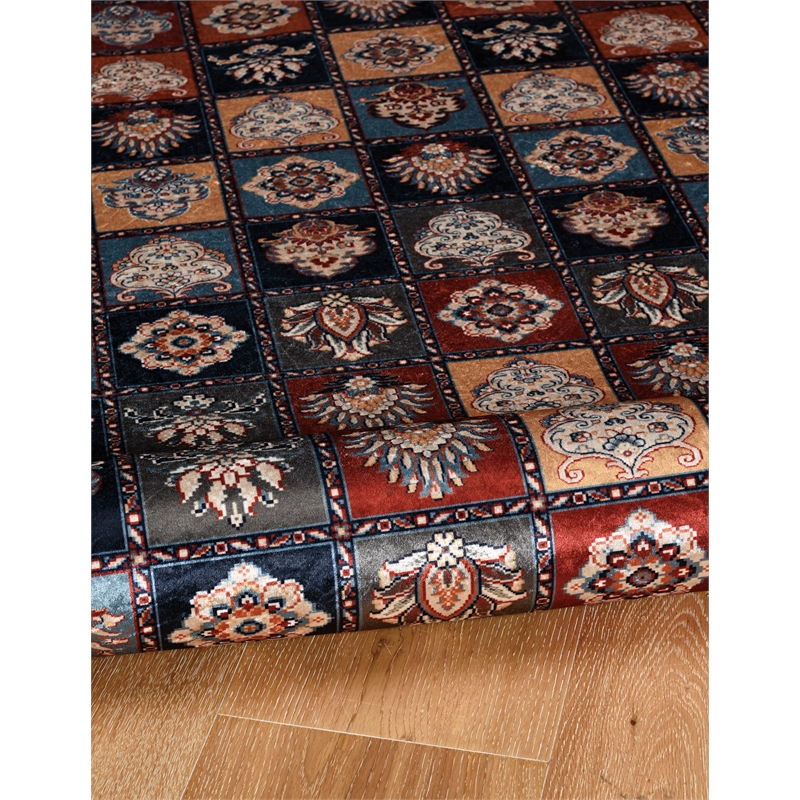 Linon Eclipse Aerin Woven Polyester 6'7