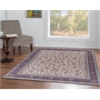 Linon Eclipse Ritchie Woven Polyester 5'x 7' Area Rug in Ivory