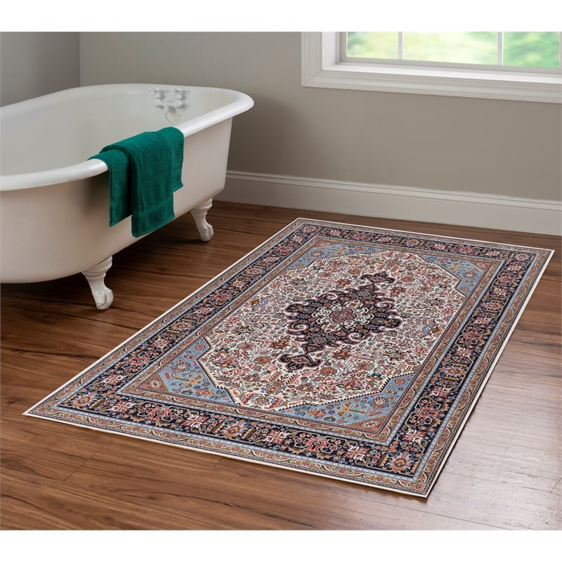 Linon Eclipse Landis Woven Polyester 3'3