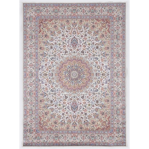 Linon Eclipse Kramer Woven Polyester 3'3&quotx 5' Accent Rug in Ivory