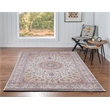 Linon Eclipse Kramer Woven Polyester 5'x 7' Rug in Ivory