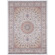 Linon Eclipse Kramer Woven Polyester 5'x 7' Rug in Ivory