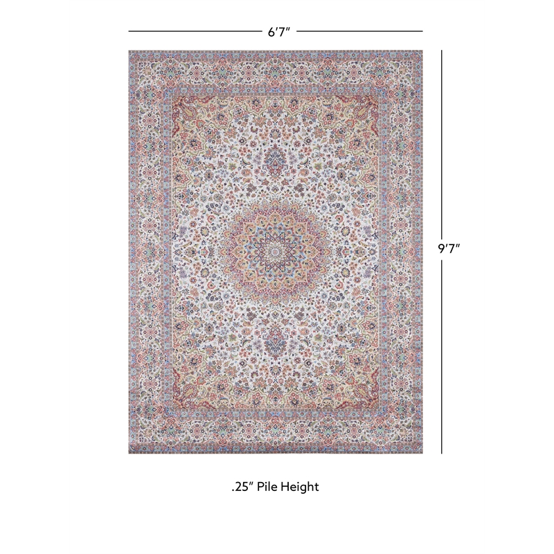 Linon Eclipse Kramer Woven Polyester 6'7