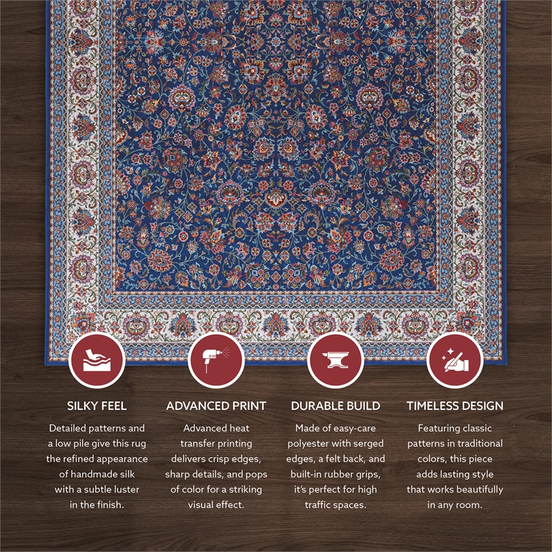 Linon Eclipse Ritchie Woven Polyester 2'2