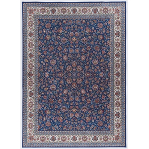 Linon Eclipse Ritchie Woven Polyester 2'2&quotx3'2&quot Rug in Blue