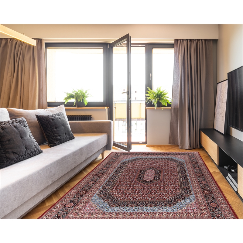 Linon Eclipse Milton Woven Polyester 6'7