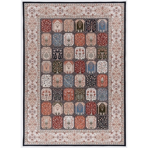 Linon Eclipse Farlin Woven Polyester 3'3&quotx 5' Rug in Black