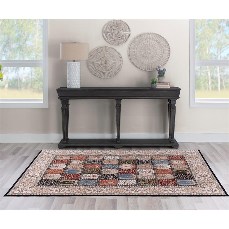 Linon Eclipse Farlin Woven Polyester 6'7