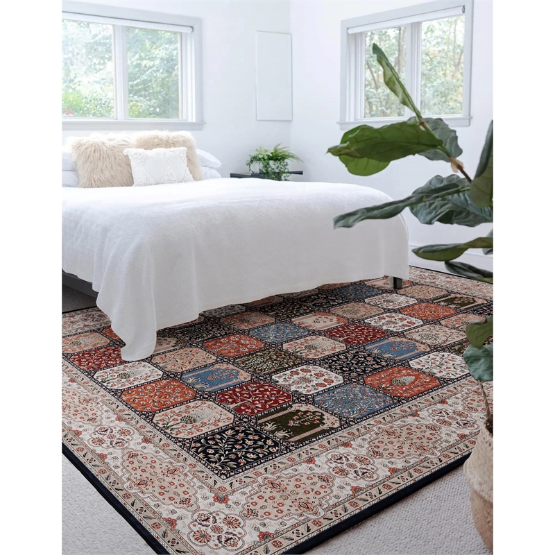 Linon Eclipse Farlin Woven Polyester 6'7