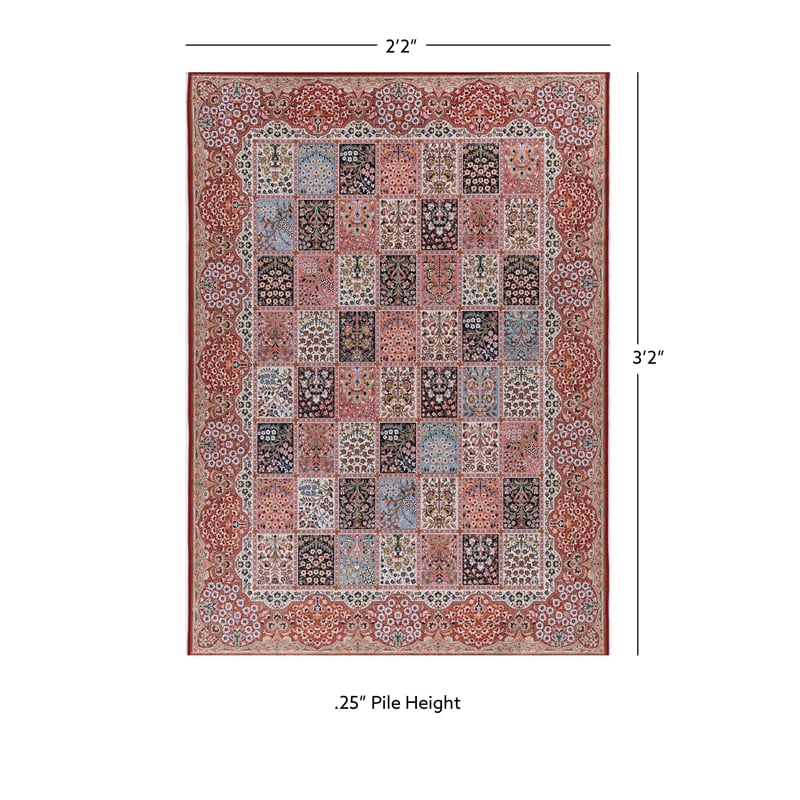 Linon Eclipse Morris Woven Polyester 2'2