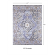 Linon Eclipse Tyler Woven Polyester 2'2