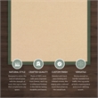 Linon Empire Machine Tufted Wool 5'x8' Rug in Natural and Green