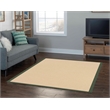 Linon Empire Machine Tufted Wool 5'x8' Rug in Natural and Green