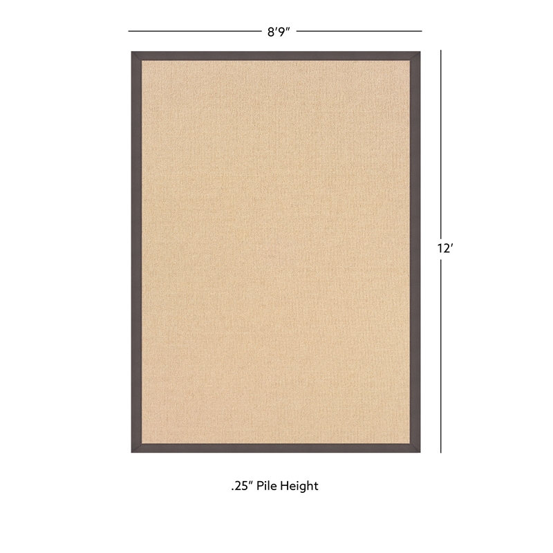 Linon Empire Machine Tufted Wool 8'9