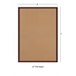 Linon Empire Machine Tufted Wool 8'x11' Rug in Cork Brown and Brown
