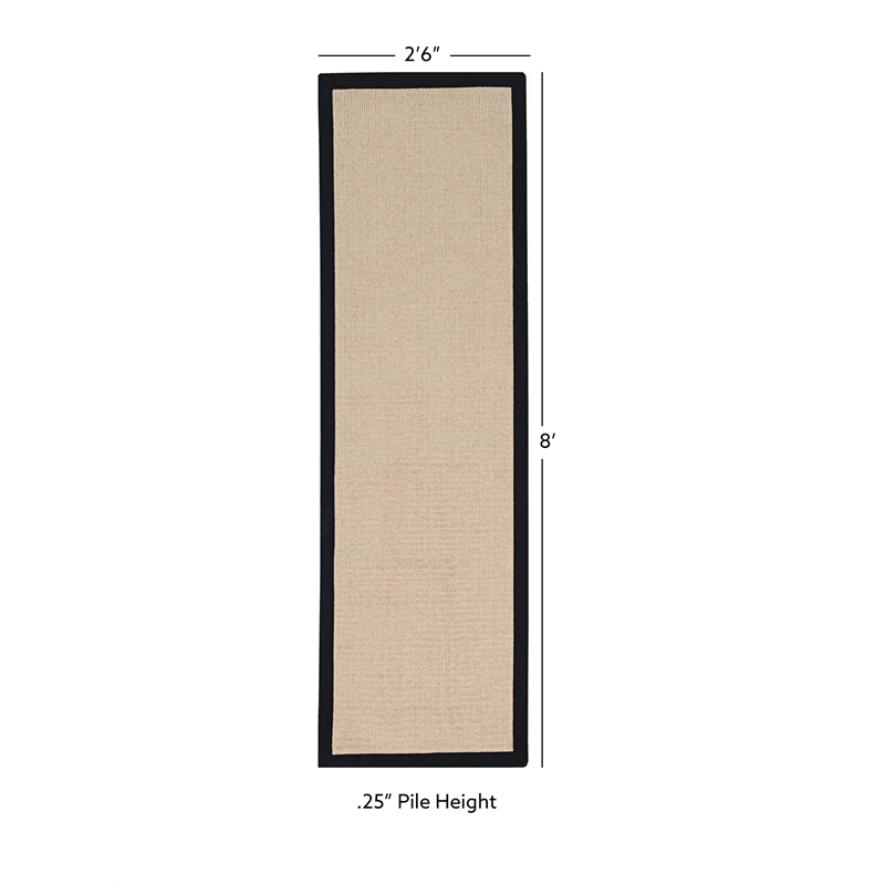 Linon Empire Machine Tufted Wool 2'6
