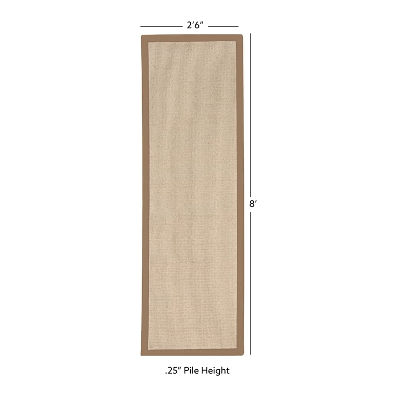Linon Empire Machine Tufted Wool 2'6